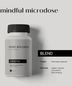 Spore Wellness (Cognitive) Microdosing Mushroom Capsules