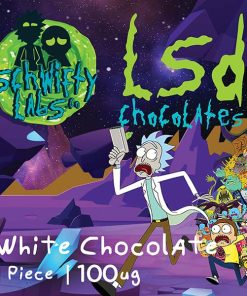 LSD Edible 100ug – White Chocolate – Schwifty Labs